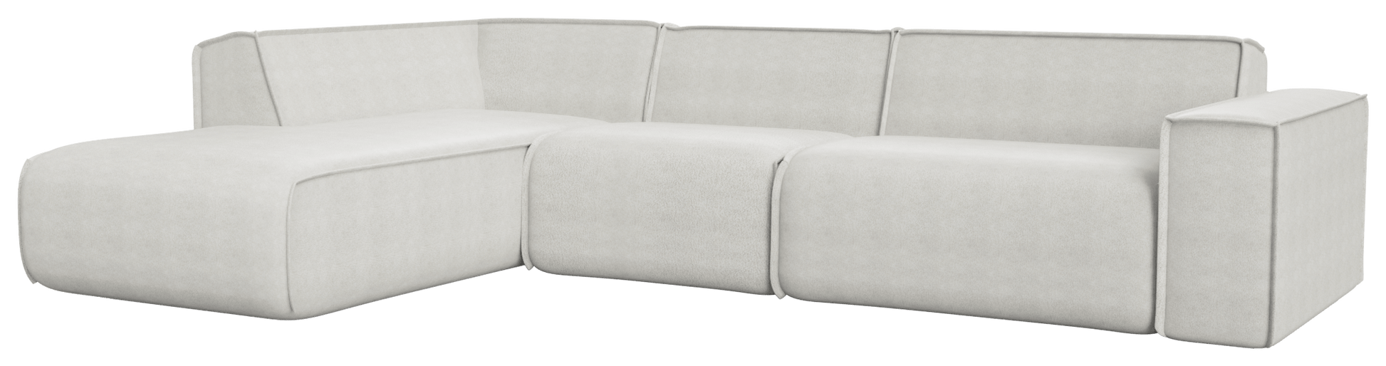 YUTO Sofa - Capucine Off-white - Longchair left